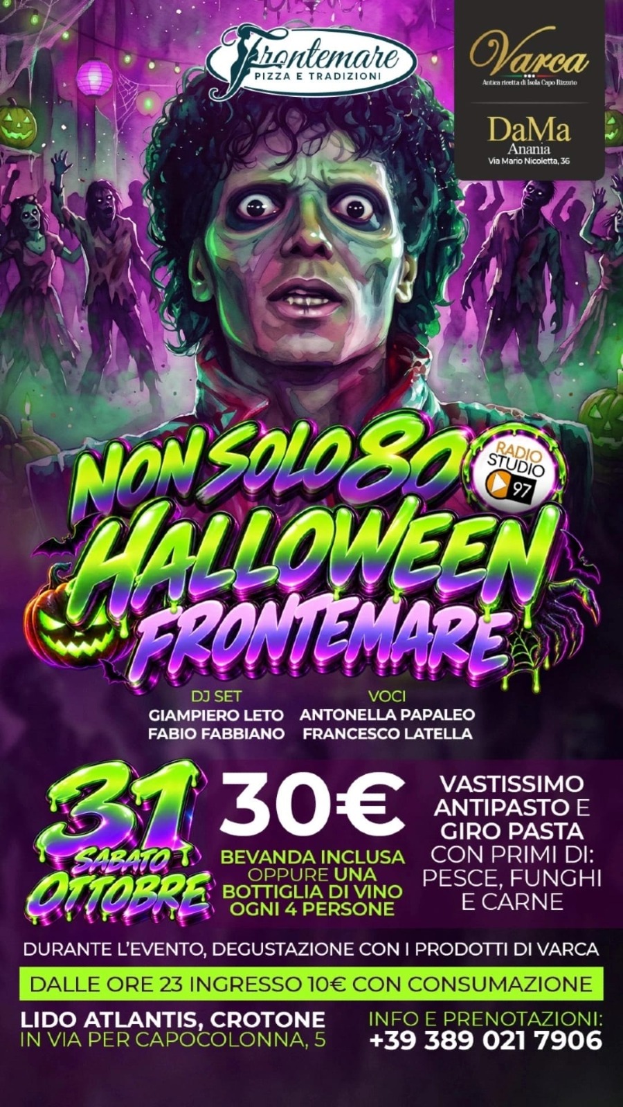 Locandina · Non Solo 80 Halloween 
